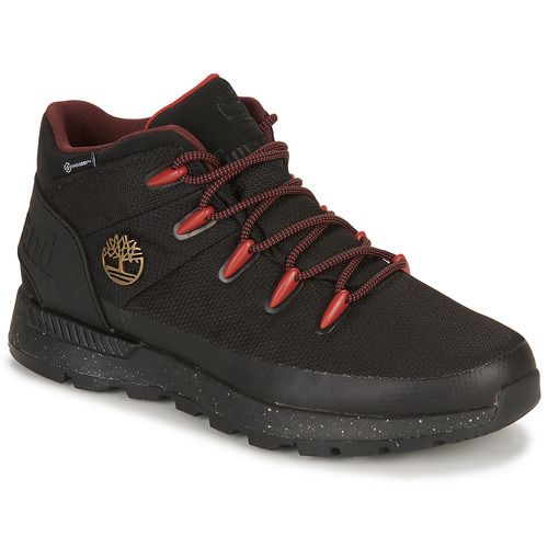 Sneakers alte Uomo Timberland SPRINT TREKKER MID FAB WP Nero - Scarpe ideali per avventure all'aperto, realizzate in materiali impermeabili, con suola robusta per una maggiore aderenza e comfort. Perfette per escursioni e attività quotidiane, uniscono stile e funzionalità.