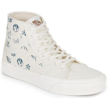 Sneakers alte da uomo Vans SK8-HI TAPERED in beige, design moderno e versatile, ideali per un look casual. Scarpe fashion con supporto per la caviglia, perfette per ogni occasione. Acquista ora le Vans SK8-HI TAPERED beige per un comfort e uno stile senza tempo.