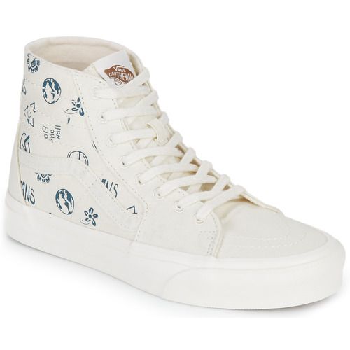 Sneakers alte da uomo Vans SK8-HI TAPERED in beige, design moderno e versatile, ideali per un look casual. Scarpe fashion con supporto per la caviglia, perfette per ogni occasione. Acquista ora le Vans SK8-HI TAPERED beige per un comfort e uno stile senza tempo.
