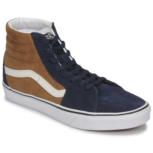 Sneakers alte da uomo Vans SK8-Hi Marine, un modello iconico con design elegante e comodo, ideale per gli amanti dello streetwear. Realizzate con materiali di alta qualità, queste scarpe offrono supporto e stile per ogni occasione. Perfette per abbinamenti casual e sportivi. Aggiungi un tocco di moda al tuo guardaroba con le Vans SK8-Hi Marine.