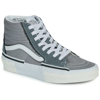 Sneakers alte uomo Vans SK8-Hi Reconstruct Grigio, design moderno e audace, perfette per un look casual e trendy. Scarpe comode e stilose, ideali per ogni occasione. Acquista ora le Vans SK8-Hi Reconstruct e aggiungi un tocco di classe al tuo guardaroba.