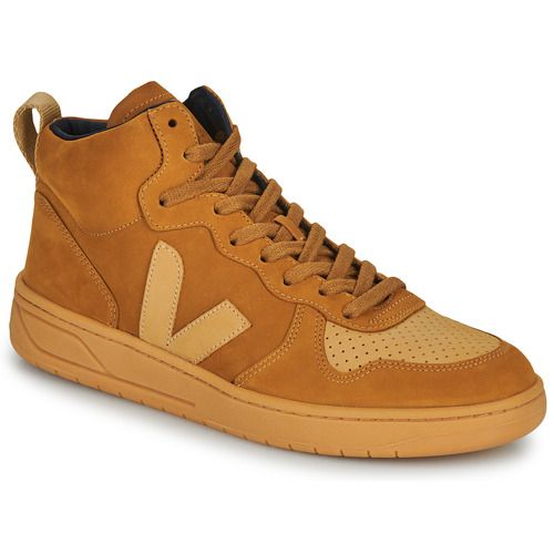 Sneakers alte Uomo Veja V-15 Marrone, ideali per un look casual e moderno. Realizzate con materiali sostenibili, queste scarpe offrono comfort e stile. Perfette per ogni occasione e facilmente abbinabili con vari outfit. Acquista ora le sneakers Veja V-15 Marrone per un tocco di eleganza e funzionalità nel tuo guardaroba.