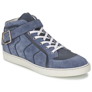 Sneakers alte uomo Vivienne Westwood HIGH TRAINER Blu, scarpe sportive di alta qualità, design moderno e accattivante, ideali per un look casual e alla moda. Perfette per gli amanti delle sneaker e della moda contemporanea. Acquista ora per arricchire il tuo guardaroba con stile!
