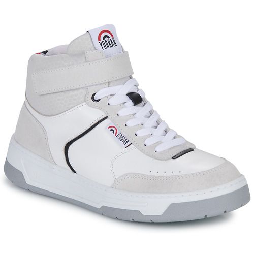 Sneakers alte uomo Yurban BROOKLYN Bianco, stile moderno e casual, ideali per ogni occasione. Comfort e design unico, perfette per completare il tuo outfit. Acquista ora le Yurban BROOKLYN per un look alla moda!