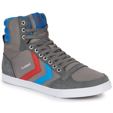 Sneakers alte uomo Hummel SLIMMER STADIL HIGH in grigio, eleganti e versatili, perfette per ogni occasione. Acquista ora le Hummel SLIMMER STADIL HIGH per un look alla moda e comfort ottimale.