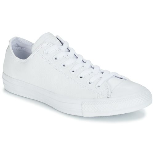 Sneakers uomo Converse ALL STAR MONOCHROME CUIR OX bianche, stilose e versatili, perfette per ogni occasione. Queste scarpe eleganti offrono comfort e un design senza tempo, ideali per completare il tuo look casual. Acquista ora le Converse ALL STAR MONOCHROME CUIR OX bianche e aggiungi un tocco di stile al tuo guardaroba!