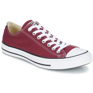 Sneakers uomo Converse CHUCK TAYLOR ALL STAR CORE OX Rosso, in tela bordeaux con suola bianca, design classico e versatile, ideali per uno stile casual e alla moda. Perfette per ogni occasione, queste sneakers offrono comfort e durata, rendendole un must-have nel guardaroba. Disponibili in diverse taglie, sono un'ottima scelta per chi cerca qualità e stile nel footwear.