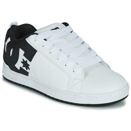 Sneakers Uomo DC Shoes COURT GRAFFIK Bianco - Design moderno e versatile, perfetto per un look casual e sportivo. Comfort e stile uniti in un'unica scarpa, ideale per ogni occasione. Acquista ora le tue DC Shoes COURT GRAFFIK e migliora il tuo outfit con queste sneakers trendy e di alta qualità.