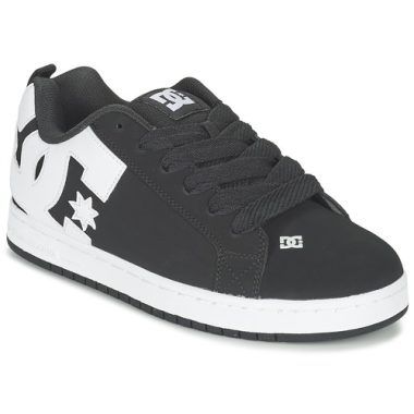 Sneakers Uomo DC Shoes COURT GRAFFIK Nero, scarpe casual dallo stile urbano, ideali per comfort e praticità. Design moderno con dettagli accattivanti, perfette per ogni occasione. Acquista ora le DC Shoes COURT GRAFFIK per un look di tendenza e una vestibilità ottimale.