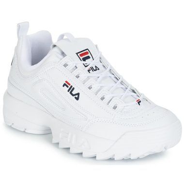 Fila     DISRUPTOR LOW  Bianco Sneakers Uomo