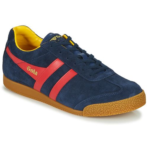 Sneakers Gola HARRIER Blu per Uomo, perfette per un look casual e sportivo. Design moderno con dettagli eleganti, ideali per ogni occasione. Comfort e stile uniti in un'unica scarpa. Acquista ora le Gola HARRIER Blu e aggiungi un tocco di freschezza al tuo guardaroba.