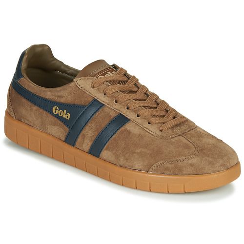 Sneakers uomo Gola HURRICANE Marrone, scarpe sportive eleganti e versatili, perfette per il tempo libero e l'attività fisica. Design moderno e confortevole, ideali per un look casual. Acquista ora le Gola HURRICANE Marrone per aggiungere stile e comodità al tuo guardaroba.