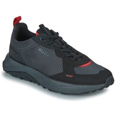 Sneakers Uomo HUGO Kane_Runn_nymf Nero, eleganti e versatili, perfette per il tempo libero e gli outfit casual. Comfort e stile distintivo per ogni occasione, realizzate con materiali di alta qualità. Aggiungi un tocco di classe al tuo look con queste sneakers alla moda.