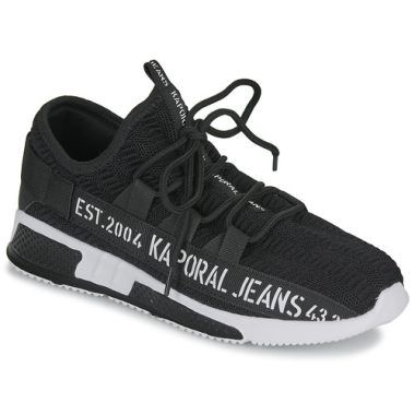 Sneakers uomo Kaporal DOFINO Nero, eleganti e alla moda, perfette per ogni occasione. Design contemporaneo con dettagli sofisticati, ideali per completare il tuo look. Acquista ora le tue nuove sneakers Kaporal per un comfort e uno stile eccezionali.