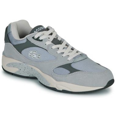 Sneakers uomo Lacoste STORM 96 grigio, eleganti e sportive. Design moderno e versatile, perfette per ogni occasione. Acquista ora le Lacoste STORM 96 grigio per un look alla moda e comfort ottimale.