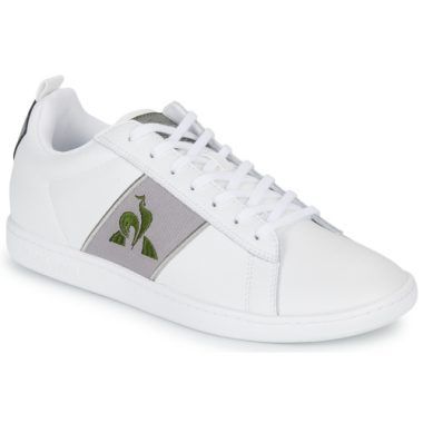 Sneakers uomo Le Coq Sportif COURTCLASSIC TWILL Grigio - stile contemporaneo e comfort eccezionale per un look casual. Ideali per ogni occasione, queste sneakers offrono una combinazione perfetta di eleganza e funzionalità. Scegli la qualità di Le Coq Sportif per il tuo guardaroba.
