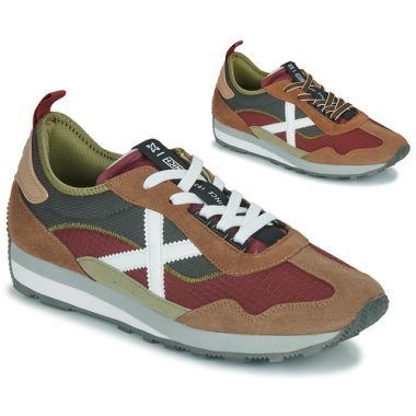 Sneakers Uomo Munich UM Marrone, eleganti e sportive, perfette per ogni occasione. Questa calzatura unisce comfort e stile, rendendola ideale per il tempo libero o per l'uso quotidiano. Disponibili in un sofisticato colore marrone, queste sneakers sono realizzate con materiali di alta qualità per garantire durata e resistenza. Acquista ora le Munich UM Marrone e completa il tuo look con un tocco di classe e modernità.