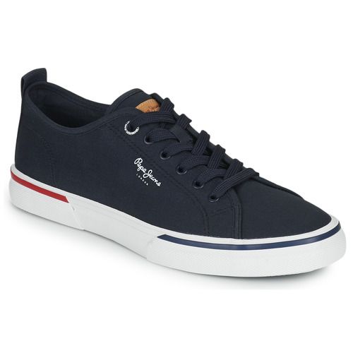 Sneakers uomo Pepe Jeans KENTON SMART 22 Marine, scarpe eleganti e comode per ogni occasione. Design moderno in colore blu marino, perfette per uno stile casual e alla moda. Ideali per l'uso quotidiano e per completare il tuo look. Acquista ora le Pepe Jeans KENTON SMART 22 Marine per un comfort duraturo e un'ottima vestibilità.
