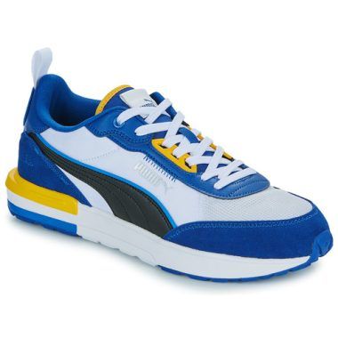 Sneakers Uomo Puma R22 Blu: eleganti e comode, queste sneakers offrono un design moderno e alla moda, perfette per ogni occasione. Con la loro silhouette sportiva e il colore blu distintivo, le Puma R22 si adattano facilmente a qualsiasi outfit. Scegli il comfort e lo stile con queste sneakers di alta qualità, ideali per gli amanti dello sport e del casual. Acquista ora le Puma R22 Blu Sneakers Uomo per un look trendy e funzionale.
