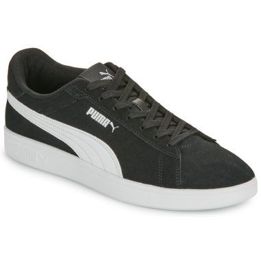 Sneakers Uomo Puma SMASH 3.0 Nero, design elegante e moderno, perfette per un look casual. Scarpe sportive in pelle sintetica, suola in gomma per una presa ottimale, ideali per l'uso quotidiano e attività all'aperto. Acquista ora le Puma SMASH 3.0 per un comfort e uno stile impeccabili.