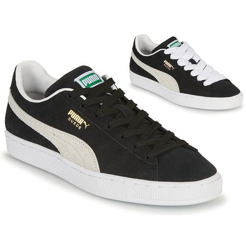 Sneakers uomo Puma SUEDE Nero, un modello iconico e stiloso, perfetto per ogni occasione. Realizzate con materiali di alta qualità, queste sneakers offrono comfort e un design elegante. Ideali per un look casual o sportivo. Acquista ora le Puma SUEDE Nero e aggiungi un tocco di classe al tuo guardaroba.