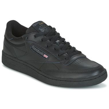 Sneakers uomo Reebok Classic CLUB C 85 Nero, stile vintage e comfort ottimale, perfette per abbinamenti casual e sportivi. Acquista ora le iconiche scarpe sportive Reebok per un look trendy e alla moda.