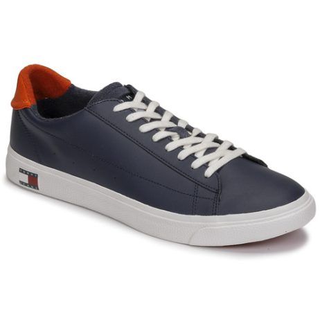 Sneakers uomo Tommy Jeans  Leather Low Cut Vulc  Blu Tommy Jeans 8720116191288