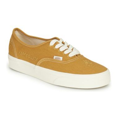 Sneakers uomo Vans AUTHENTIC ECO THEORY in beige, realizzate con materiali sostenibili per un look trendy e responsabile. Ideali per ogni occasione, queste scarpe offrono comfort e stile. Acquista ora le Vans AUTHENTIC ECO THEORY Beige e completa il tuo outfit casual con un tocco di originalità.