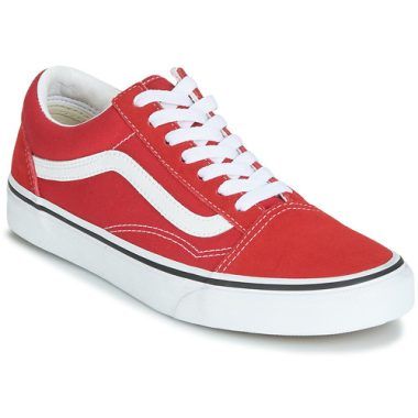 Sneakers Uomo Vans OLD SKOOL Rosso - Con un design classico e cuci scelte di alta qualità, queste sneakers Vans sono perfette per ogni occasione. La loro soletta ammortizzante e il classico logo Vans offrono comfort e stile. Ideali per un look streetwear alla moda, queste scarpe sono un must-have per gli amanti della moda e del comfort. Acquista ora le Vans OLD SKOOL Rosso e completa il tuo outfit con un tocco distintivo.