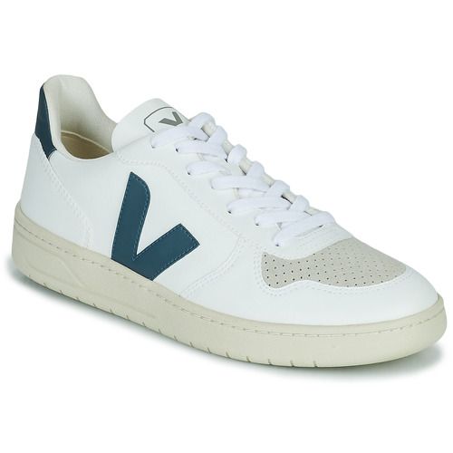 Sneakers Uomo Veja V-10 Bianco, eleganti e versatili, perfette per ogni occasione. Realizzate con materiali sostenibili, queste scarpe offrono comfort e stile. Acquista ora le Veja V-10 Bianco per un look moderno e alla moda.