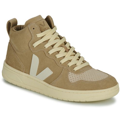 Sneakers uomo Veja V-15 grigio, eleganti e sostenibili, perfette per un look casual e trendy. Stile moderno e comfort per ogni occasione. Acquista ora le scarpe Veja V-15 per un'ottima combinazione di design e praticità.