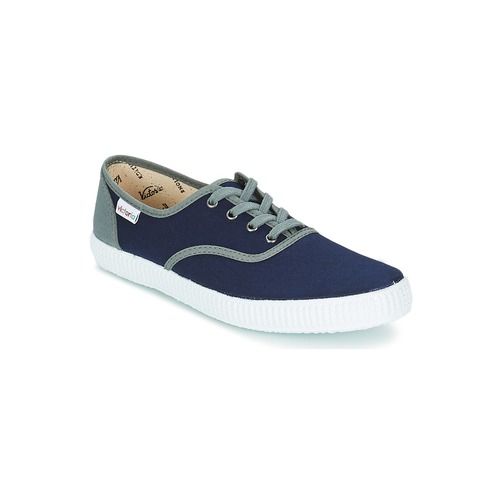 Sneakers Uomo Victoria INGLESA LONA DETALL CONTRAS Blu, scarpe sportive eleganti e versatili. Design moderno con dettagli a contrasto, perfette per il tempo libero e per completare look casual. Comfort e stile per ogni occasione.