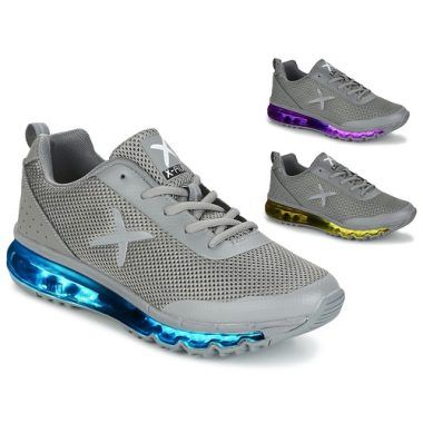 Sneakers uomo Wize & Ope X-RUN Grigio, design moderno e sportivo, ideale per un look casual. Scarpe leggere e comode, perfette per l'allenamento e l'uso quotidiano. Acquista ora le Wize & Ope X-RUN Grigio per un comfort e uno stile senza pari.