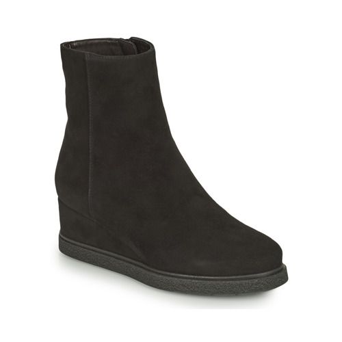Stivaletti Donna Unisa JUSTEL Nero in pelle, eleganti e versatili, ideali per ogni occasione. Comfort e stile per il tuo guardaroba invernale. Acquista ora gli stivaletti Unisa JUSTEL per un look raffinato e alla moda.