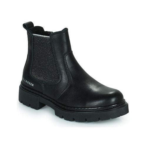 Stivaletti bambina ragazza Bullboxer AJS502BKSV Nero, eleganti e pratici, realizzati in pelle di alta qualità. Design alla moda, suola antiscivolo e chiusura con zip per una vestibilità comoda. Ideali per ogni occasione, garantiscono comfort e stile. Perfetti per le giovani fashioniste!