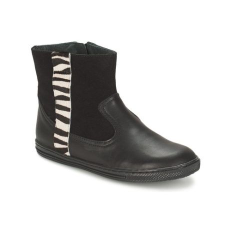 Stivaletti bambina ragazza Citrouille et Compagnie ELLIA Nero, eleganti scarponcini in pelle per bambini, ideali per ogni occasione. Design trendy e comodo, perfetti per abbinamenti casual o chic. Scarpe durevoli, perfette per le piccole fashioniste. Acquista ora per un look alla moda!