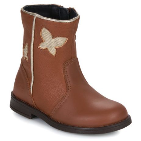 Stivaletti bambina ragazza Citrouille et Compagnie HORELI in marrone, perfetti per l'inverno, realizzati in materiali di alta qualità per garantire comfort e stile. Design elegante e pratico, ideali per ogni occasione. Acquista ora per un look trendy e confortevole!