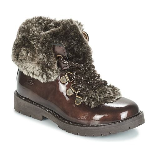 Stivaletti Citrouille et Compagnie per bambina JITTER in marrone, ideali per un look elegante e comodo. Perfetti per l'autunno/inverno, questi stivaletti offrono calore e stile, rendendoli un must-have per ogni guardaroba di ragazza. Acquista ora e completa il tuo outfit con questi stivaletti di alta qualità!