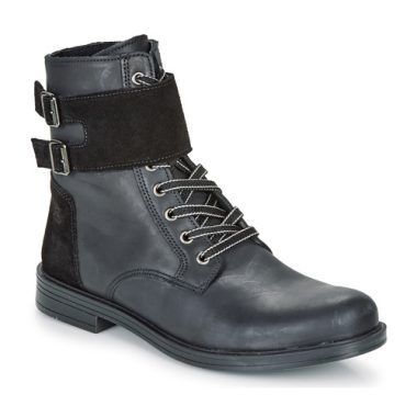 Stivaletti bambina ragazza Citrouille et Compagnie modello LOMENE in colore nero, perfetti per un look elegante e alla moda. Questi stivaletti offrono comfort e stile, ideali per le piccole fashioniste in ogni occasione. Acquista ora gli stivaletti Citrouille et Compagnie LOMENE per un tocco chic nel guardaroba delle tue ragazze.