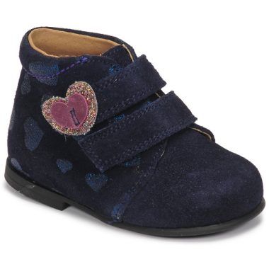 Stivaletti bambina ragazza Citrouille et Compagnie NONUP Blu, calzature eleganti e comode per bambini, ideali per ogni occasione. Design trendy e materiali di alta qualità assicurano comfort e stile. Perfetti per la stagione autunnale e invernale.