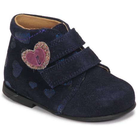 Stivaletti bambina ragazza Citrouille et Compagnie NONUP Blu, calzature eleganti e comode per bambini, ideali per ogni occasione. Design trendy e materiali di alta qualità assicurano comfort e stile. Perfetti per la stagione autunnale e invernale.