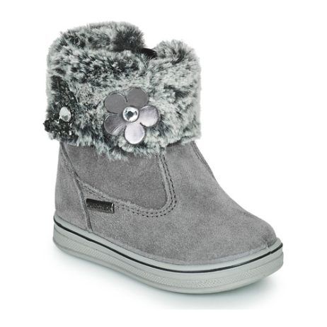 Stivaletti bambini ragazza Citrouille et Compagnie PALADOU in grigio, ideali per l'inverno, con suola antiscivolo e design elegante. Perfetti per un look alla moda e comfort. Disponibili ora!