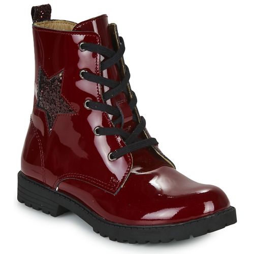 Stivaletti bambina ragazza Citrouille et Compagnie PICOTI Bordeaux, ideali per il comfort e lo stile dei più piccoli. Scarpe eleganti e robuste, perfette per ogni occasione, disponibili in un'attraente tonalità bordeaux. Acquista ora per garantire alla tua bambina un look alla moda per la stagione!