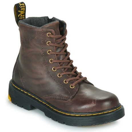 "Stivaletti bambina ragazza Dr. Martens 1460 J Marrone, stivali alla moda per bambini, design iconico, comfort e stile, perfetti per ogni occasione. Acquista ora i Dr. Martens 1460 J per un look trendy e duraturo."