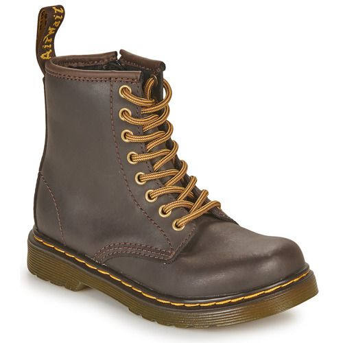 Stivaletti Dr. Martens 1460 Jr per bambina in marrone, stile iconico e comfort ottimale. Perfetti per ogni occasione, questi stivaletti offrono qualità e durata, ideali per le giovani trendy. Acquista ora gli stivaletti Dr. Martens Stivaletti bambina ragazza 1460 Jr Marrone per un look alla moda!