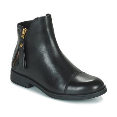 Stivaletti bambina ragazza Geox AGATO Nero, eleganti e confortevoli, ideali per ogni stagione. Scarpe in pelle di alta qualità, con suola antiscivolo e design moderno, perfette per il tempo libero e le occasioni speciali. Acquista online e trova il comfort e lo stile che cerchi per le tue piccole!