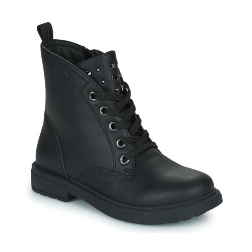 Stivaletti Geox per bambina ragazza J ECLAIR GIRL in colore nero, realizzati con materiali di alta qualità per garantire comfort e traspirabilità. Ideali per ogni occasione, questi stivaletti combinano stile e funzionalità, perfetti per le piccole fashioniste. Scopri il comfort esclusivo Geox e il design elegante di questi stivaletti neri, un must-have per l'armadio delle ragazze.