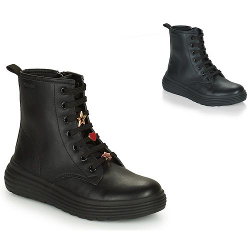 Stivaletti bambina ragazza Geox J PHAOLAE GIRL A Nero, eleganti e pratici, perfetti per ogni occasione. Realizzati con materiali di alta qualità, questi stivaletti offrono comfort e stile. Ideali per le giovani fashioniste, garantiscono traspirabilità e resistenza. Scopri la collezione Geox per il massimo del comfort e della tendenza per le tue ragazze.
