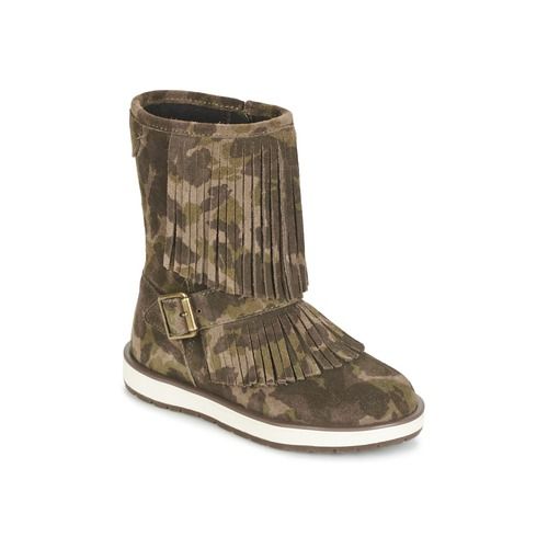 Stivaletti bambina ragazza Geox NOHA Verde, eleganti e comodi, ideali per l'inverno. Design alla moda e materiale di alta qualità per garantire comfort e stile. Perfetti per ogni occasione, dai giochi all'aperto agli eventi speciali. Acquista ora e scopri la qualità Geox!