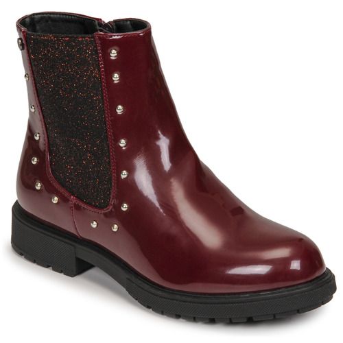 Stivaletti bambina Gioseppo TELAGH in color bordeaux, eleganti e versatile, perfetti per l'inverno. Realizzati in materiali di alta qualità, offrono comfort e stile per le bambine. Acquista ora gli stivaletti Gioseppo TELAGH per un look alla moda e caldo.
